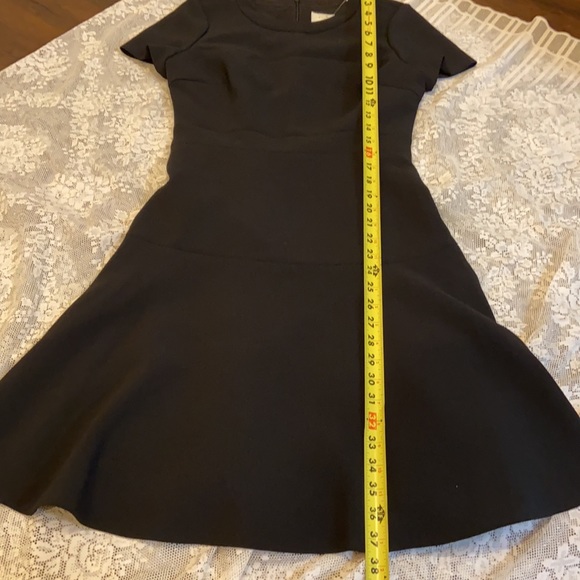 KATE SPADE NEW YORK CREPE FLIP DRESS Black FIT & FLARE DRESS SZ 4 AUDREY HEPBURN - Picture 15 of 16